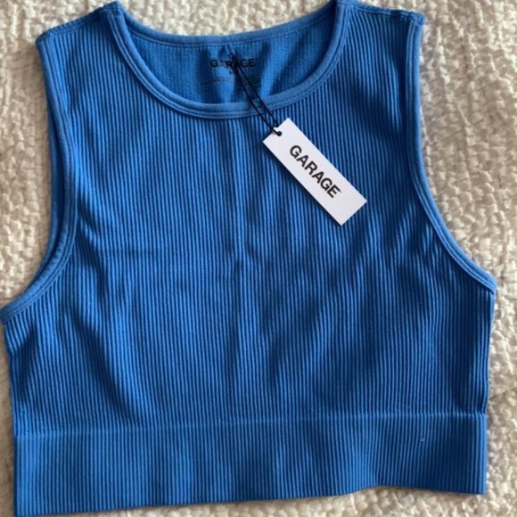Garage - Shelby Seamless Muscle Tank Size Medium, Blue - Picture 1 of 5